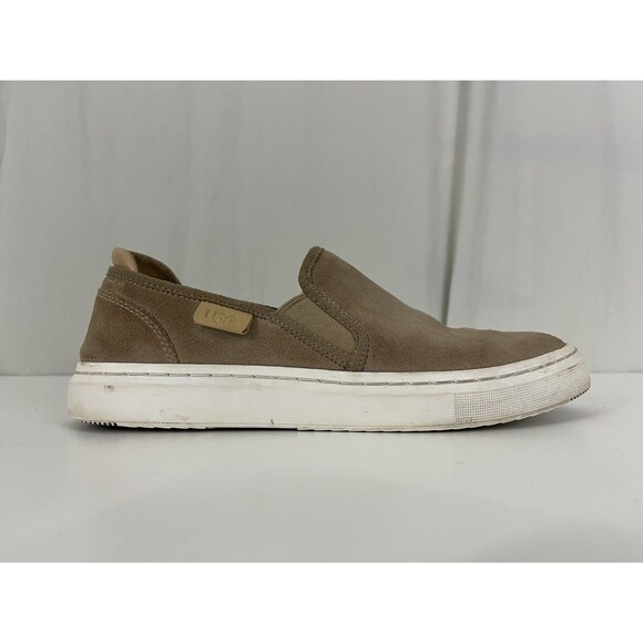 UGG Alameda Suede Slip On Shoes Men’s Size 8.5 Taupe Beige Preppy Comfort main image 9